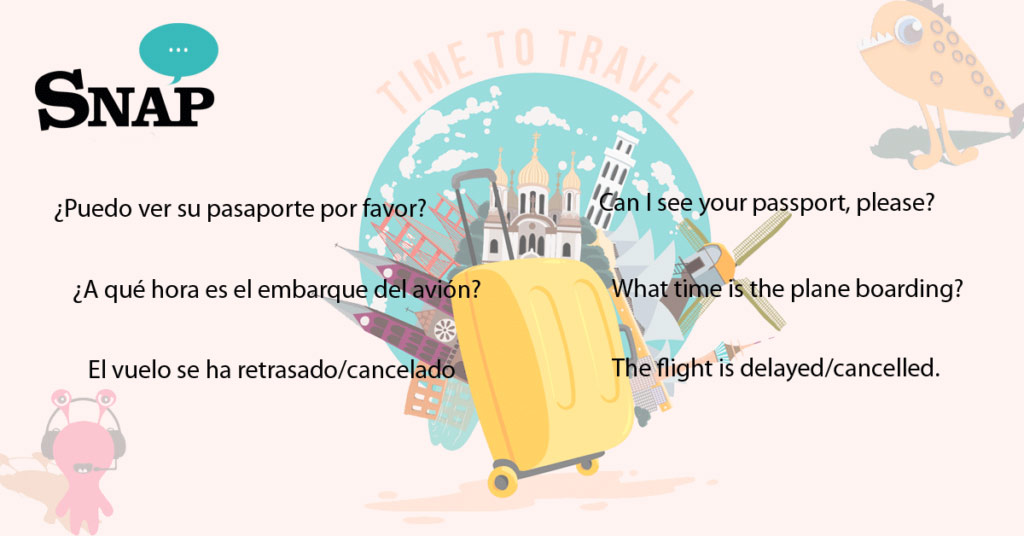 Frases en Inglés útiles para viajar
